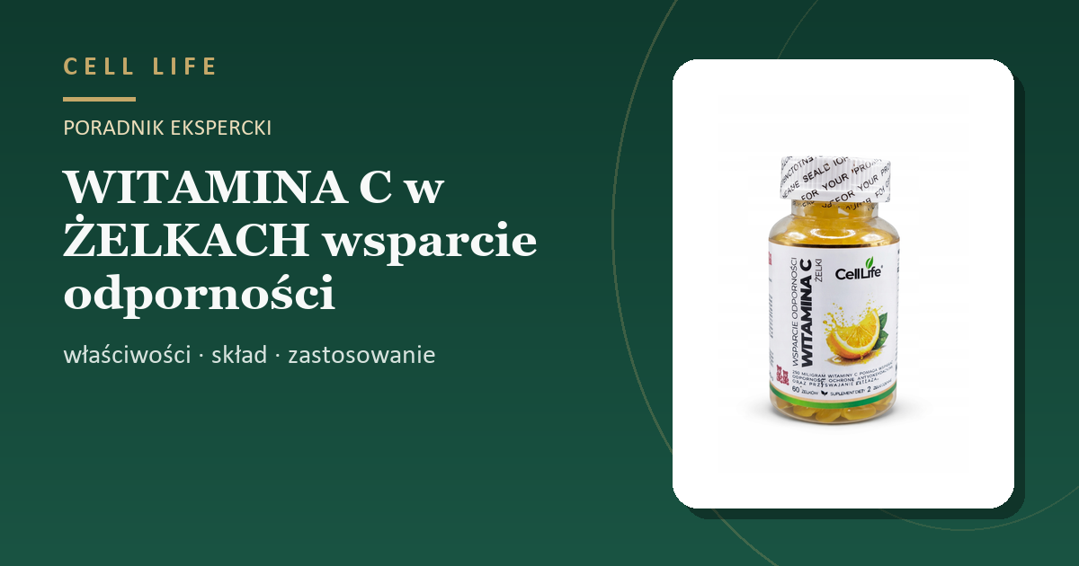 WITAMINA C w ŻELKACH wsparcie odporności — właściwości, skład i zastosowanie