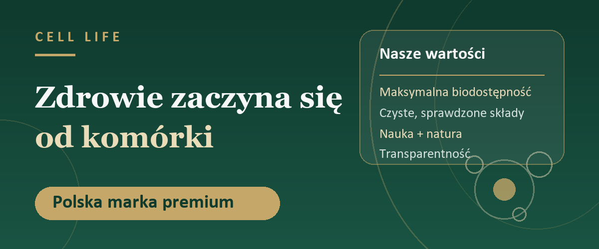 CELL LIFE — polska marka premium suplementów diety