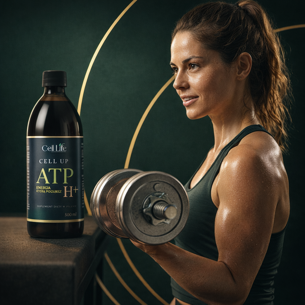 Cell Up ATP H+ 9x 500ml Suplement Energia Koncentracja Odporność