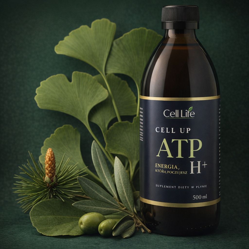 Cell Up ATP H+ 9x 500ml Suplement Energia Koncentracja Odporność