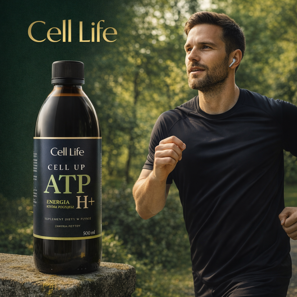 Cell Up ATP H+ 5x 500ml Suplement Energia Koncentracja Odporność