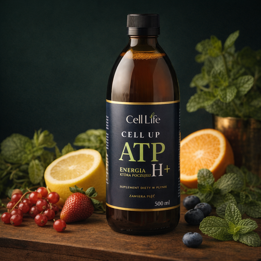 Cell Up ATP H+ 5x 500ml Suplement Energia Koncentracja Odporność