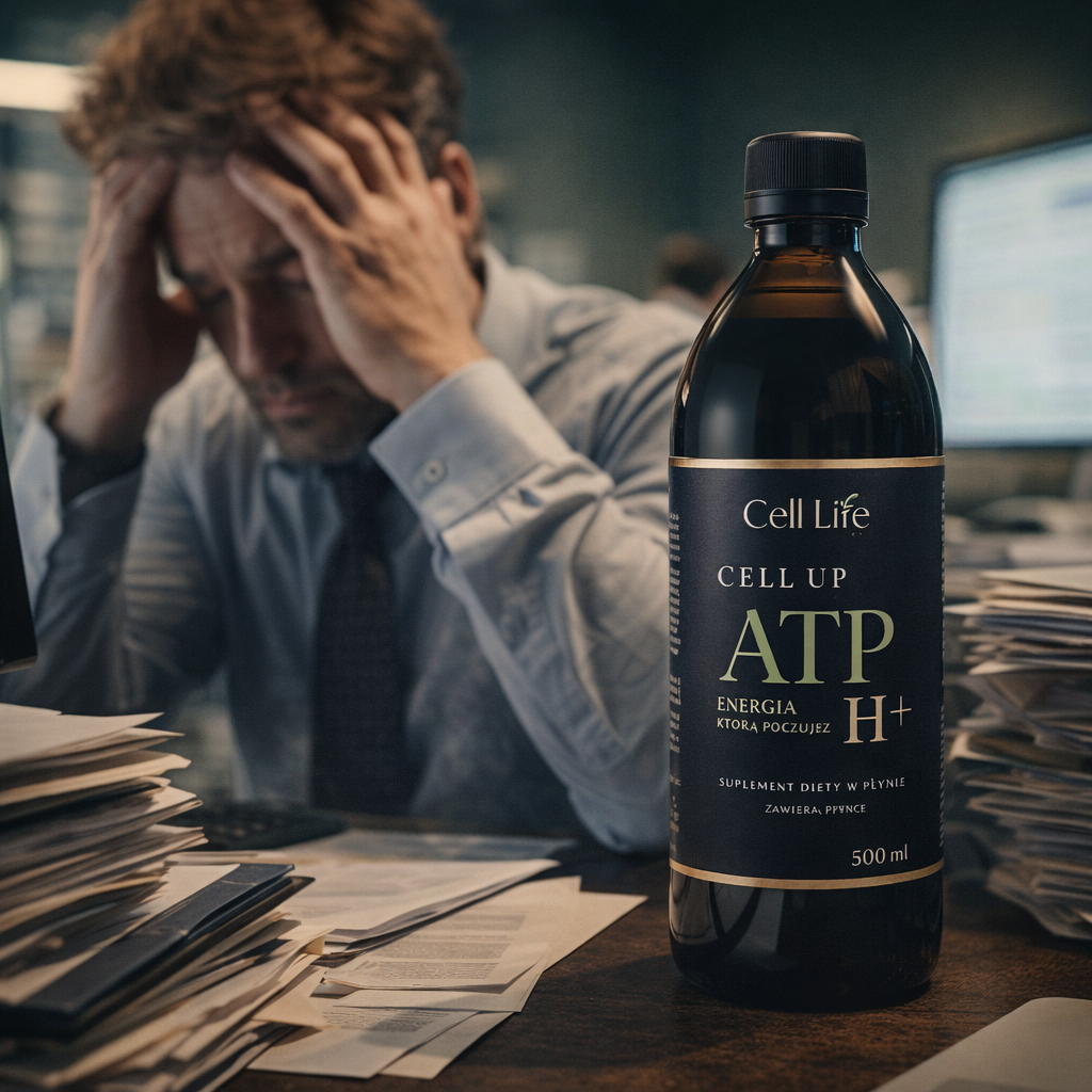 Cell Up ATP H+ 5x 500ml Suplement Energia Koncentracja Odporność