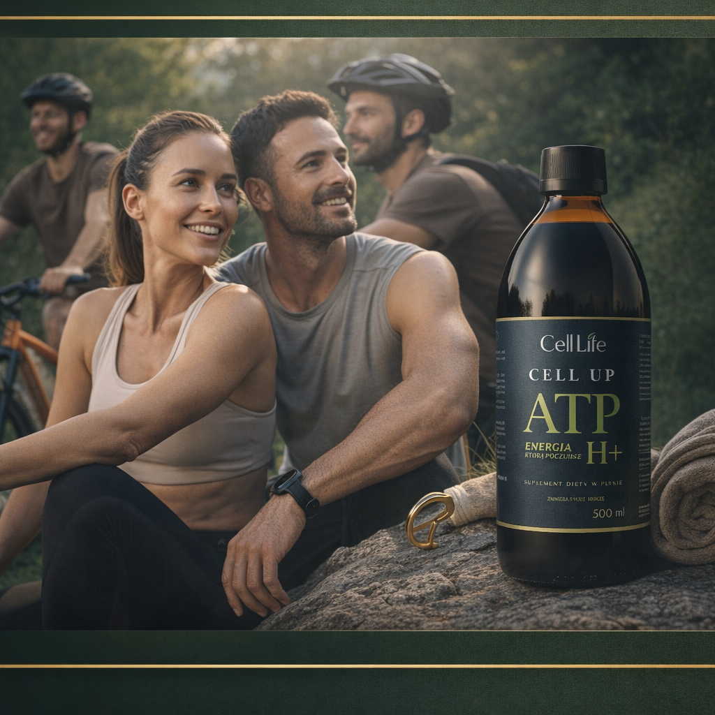 Cell Up ATP H+ 3x 500ml Suplement Energia Koncentracja Odporność