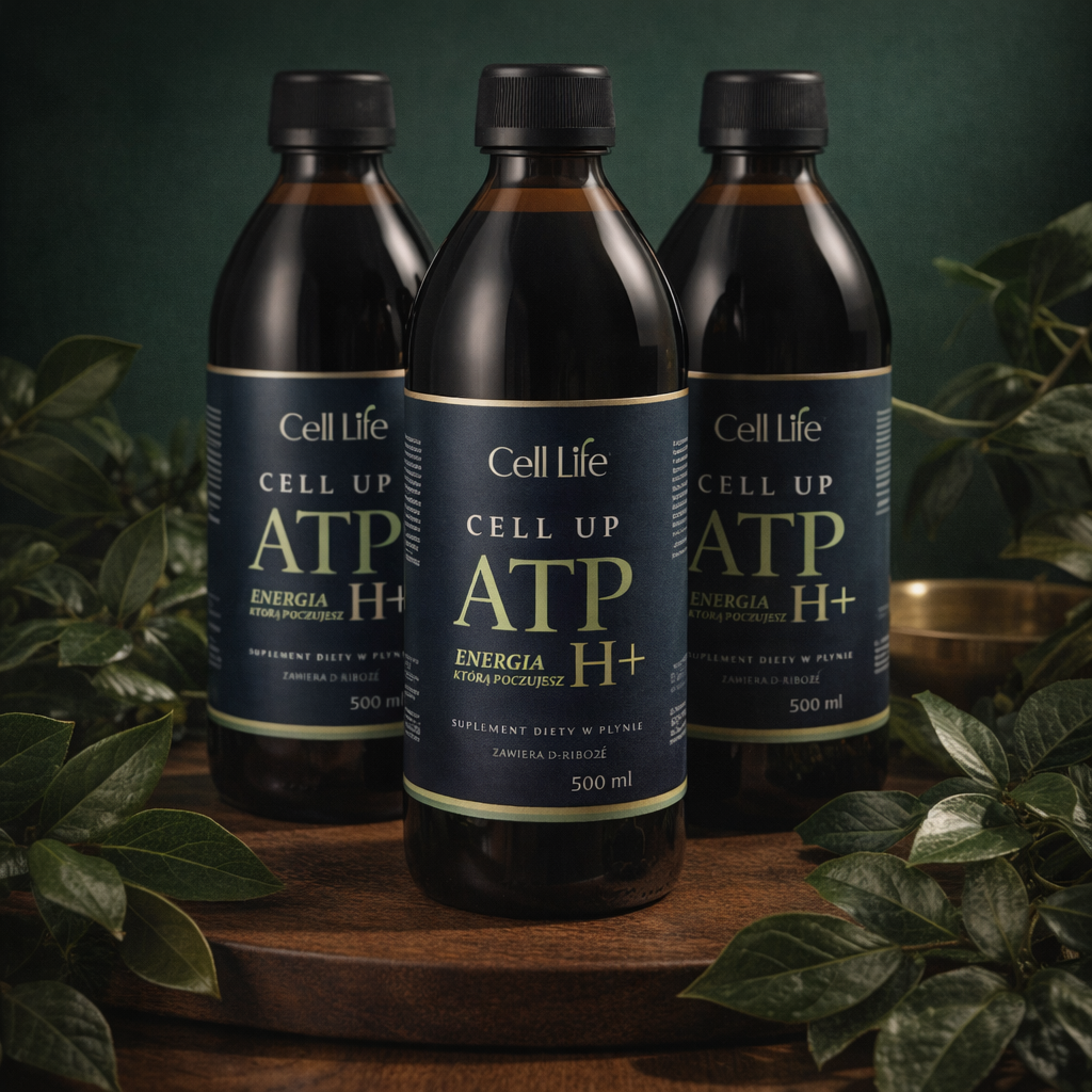 Cell Up ATP H+ 3x 500ml Suplement Energia Koncentracja Odporność