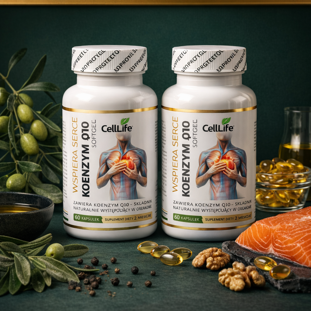 Koenzym Q10 - 400 mg 2x60szt kapsułki Cell Life