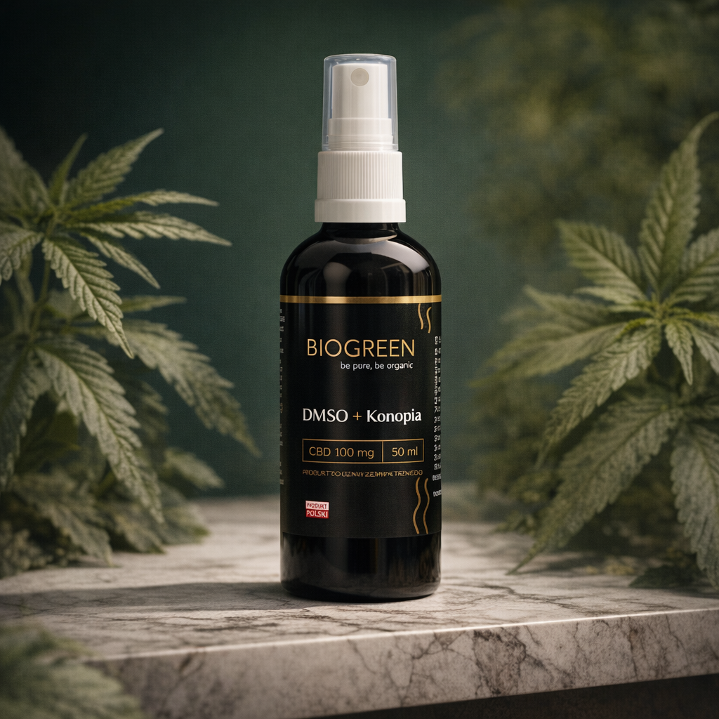 Spray DMSO + Konopia - 100ml by prof. Frydrych