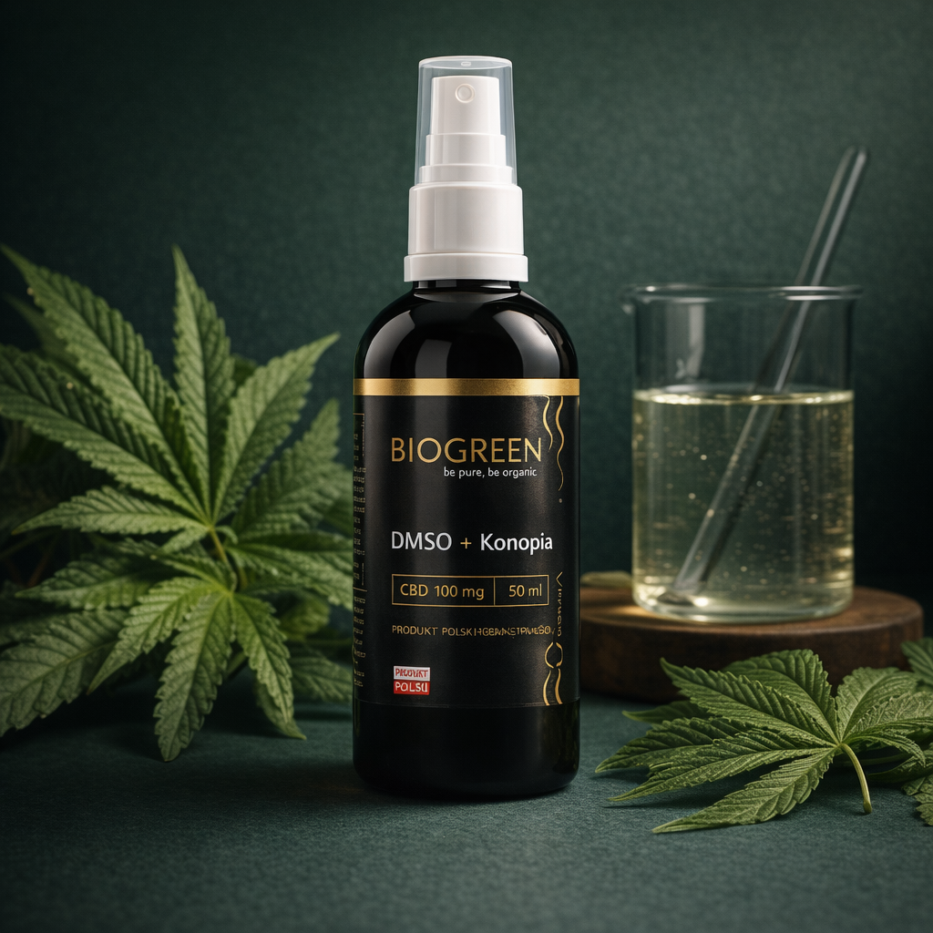 Spray DMSO + Konopia - 100ml by prof. Frydrych